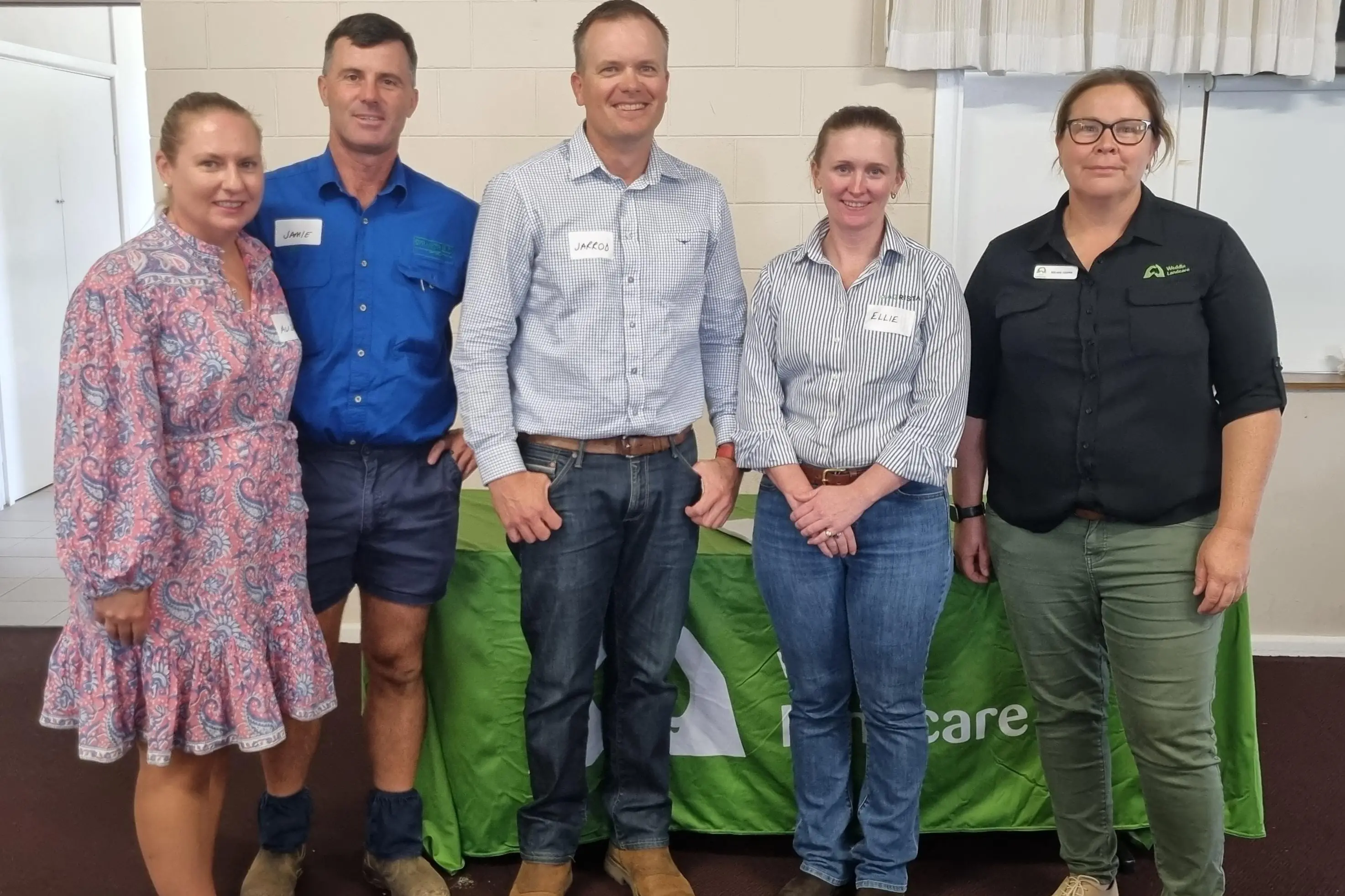 <p>The Farm Business Strategies workshop with Agrista and local farmers Alisha and Jamie Wright (left) and Jarrod Amery (centre). PHOTO: Claire Diprose</p>\\n