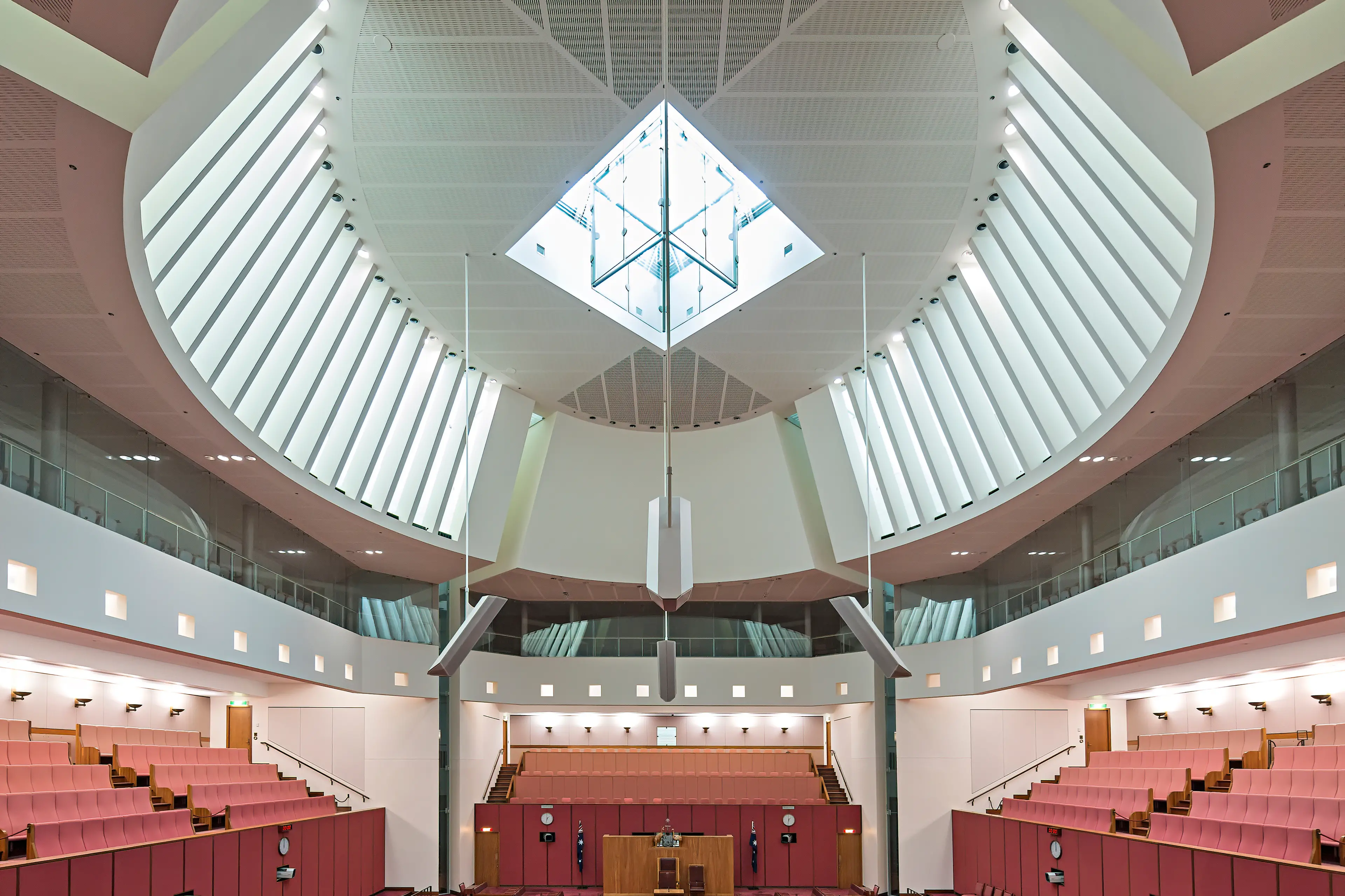 <p>DECISION ROOM: The Senate chamber in Canberra\\'s Parliament House. PHOTO:  Michael Evans/AdobeStock</p>\\n