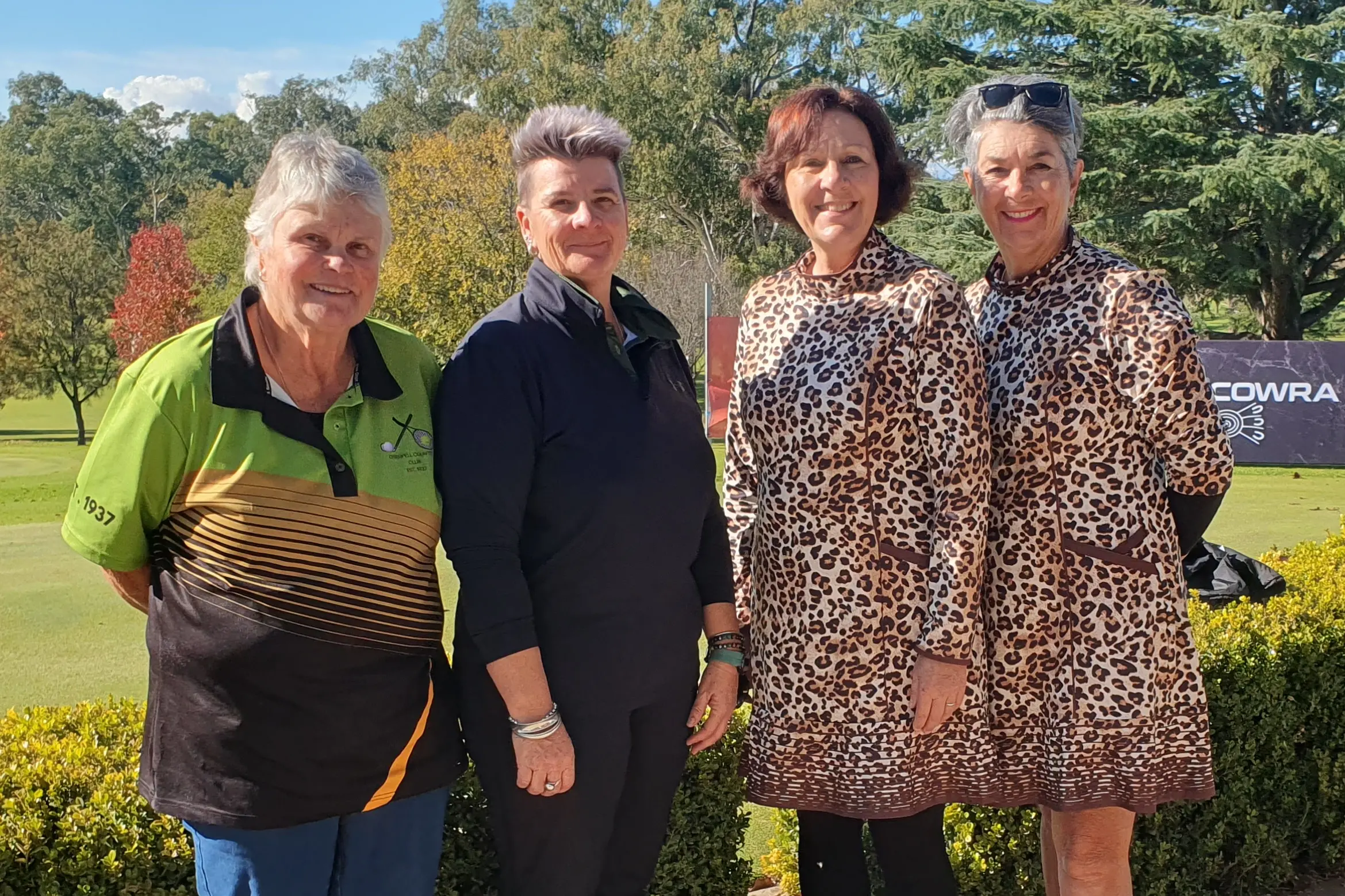 <p>Virginia Drogemuller Megan Starr Maria Neill Sally Mitton at the Cowra Open Tournament. </p>\\n