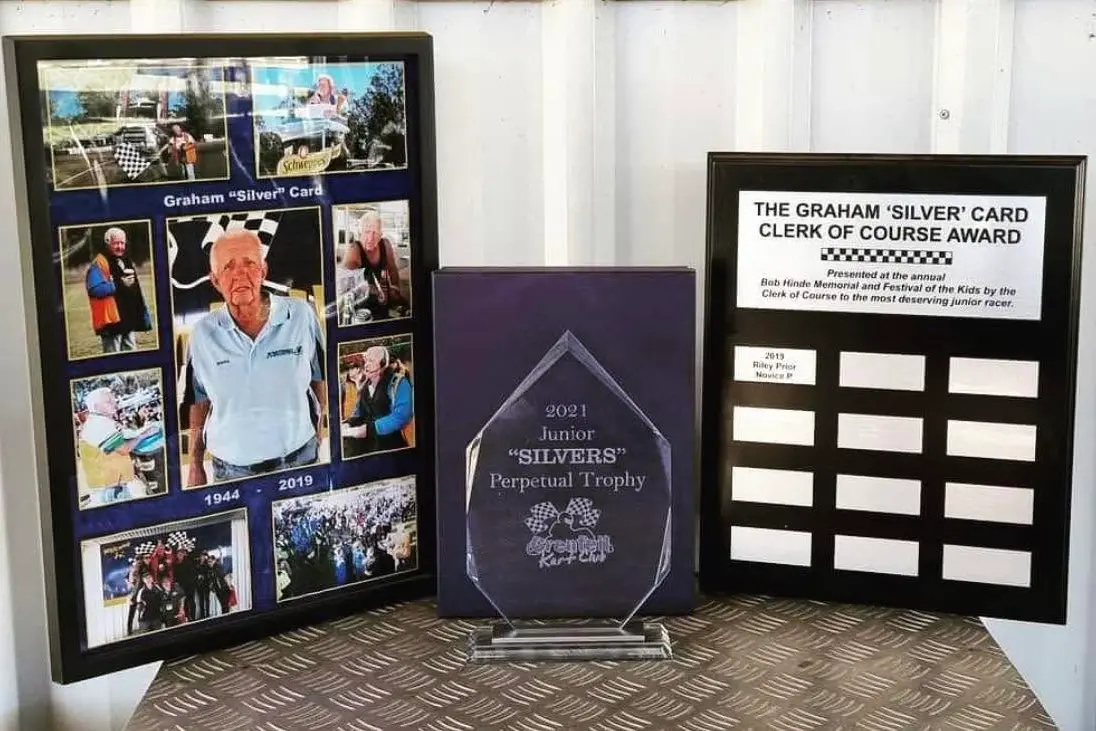 <p>The Graham \\'Silver\\' Card Clerk of Course Award will once again be awarded during the Bob Hinde Memorial - Festival of the Kids. PHOTO: Grenfell Kart Club </p>\\n