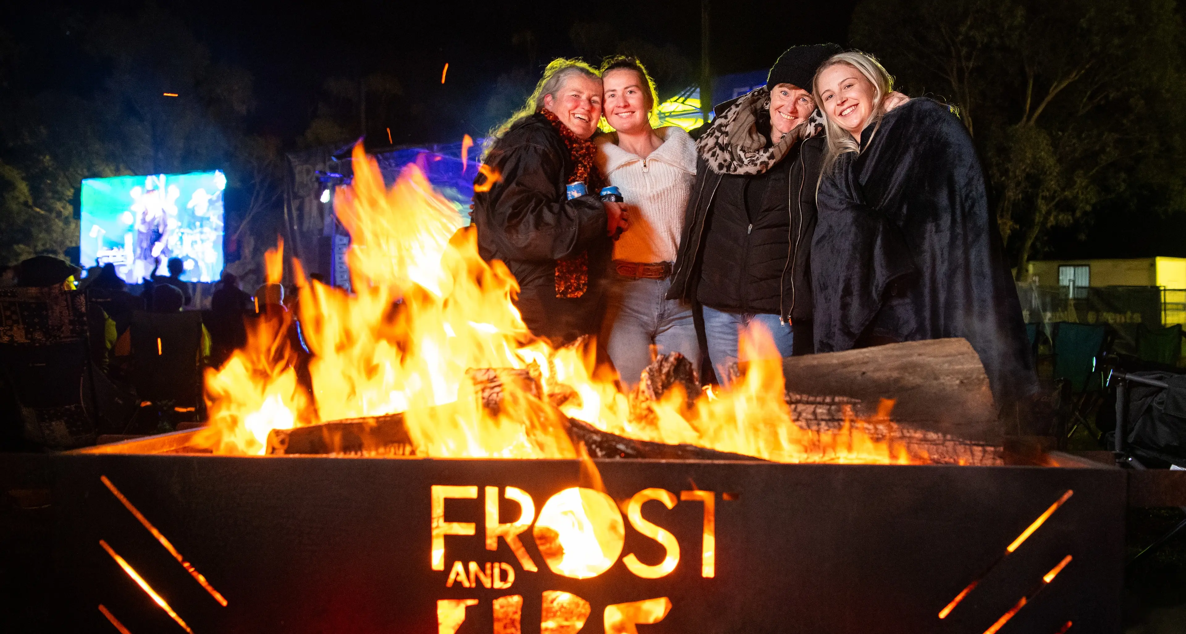 Thousands rug up for Frost and Fire 2026