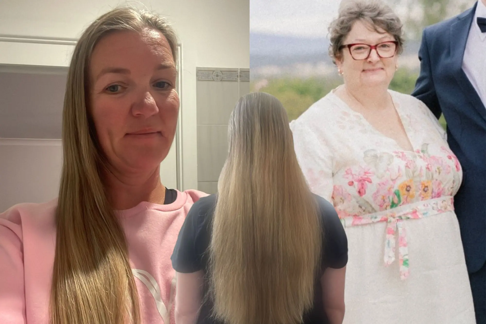 <p>Larissa Rolls will be shaving off her locks to raise funds for the Young Oncology Unit in honour of her beloved friend Tania (pictured right). </p>\\n