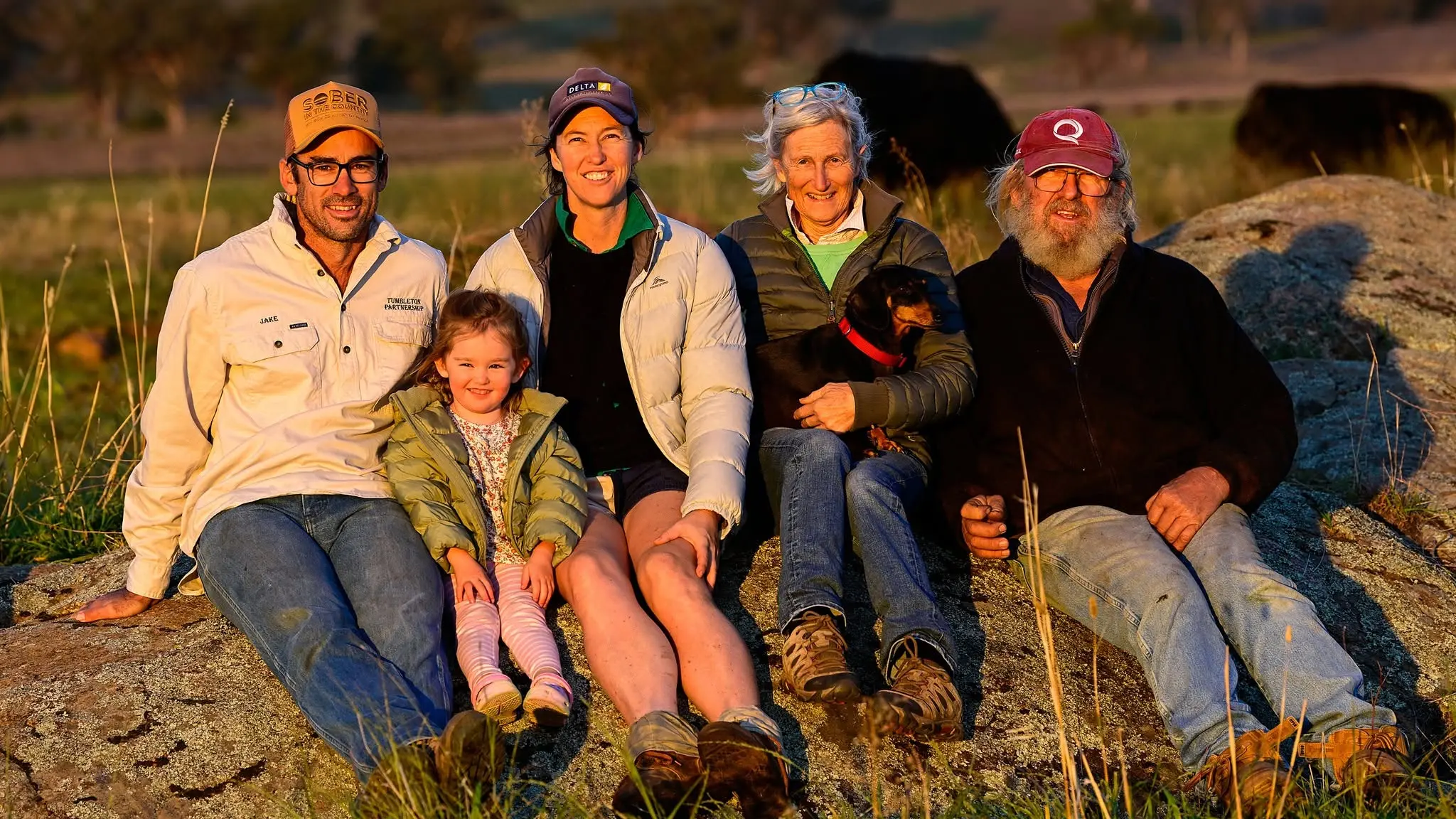 Over the fence at Tumbleton, guest speakers at 30 Year Weddin Landcare dinner
