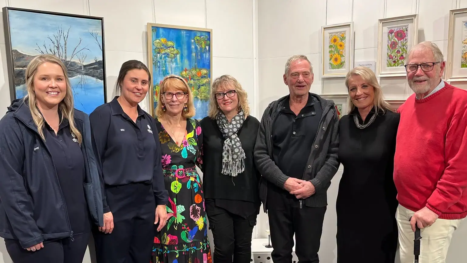 A splash of Serendipity fills art gallery