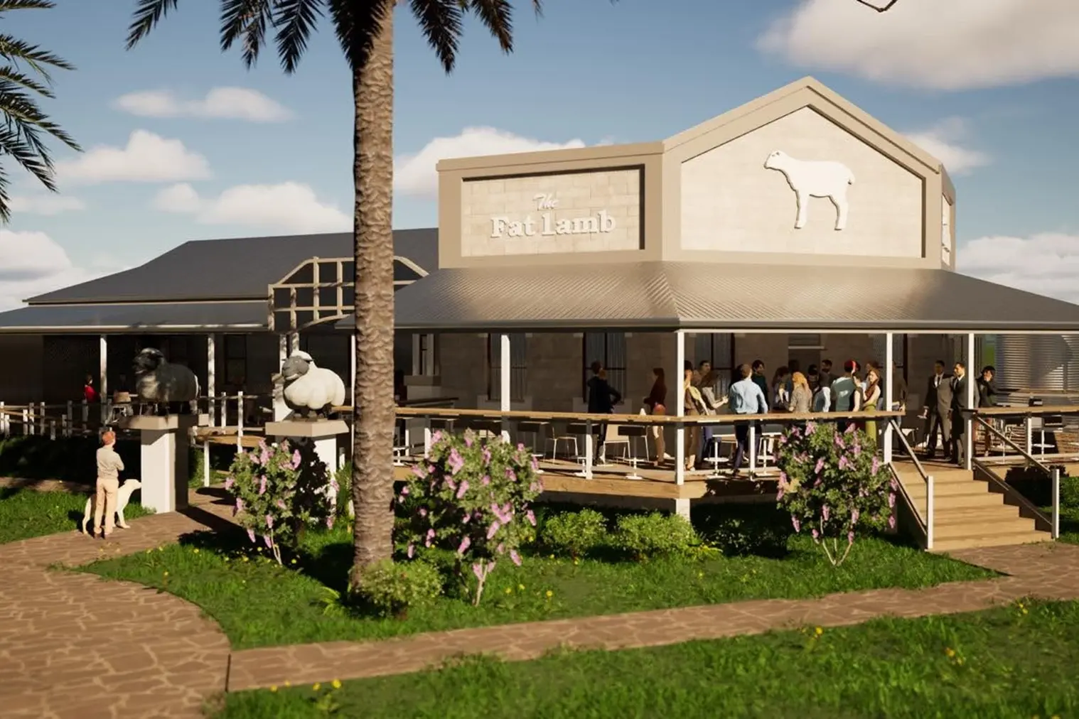 <p>The concepts for rebuilding Eugowra\\'s Fat Lamb Hotel. IMAGE: In2 Building Design and Heritage </p>\\n