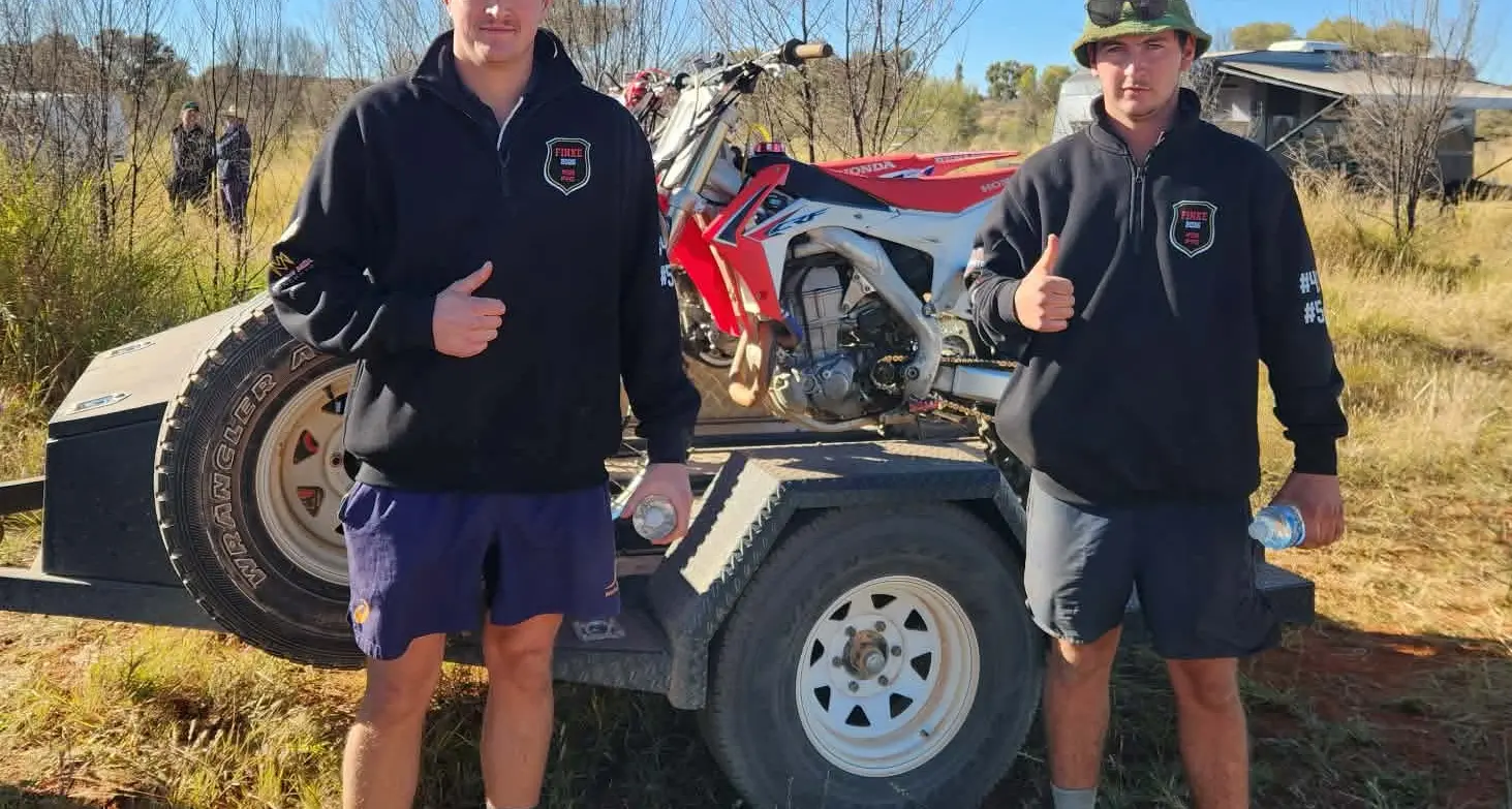 McCann, Knight tackle Finke's toughest race yet