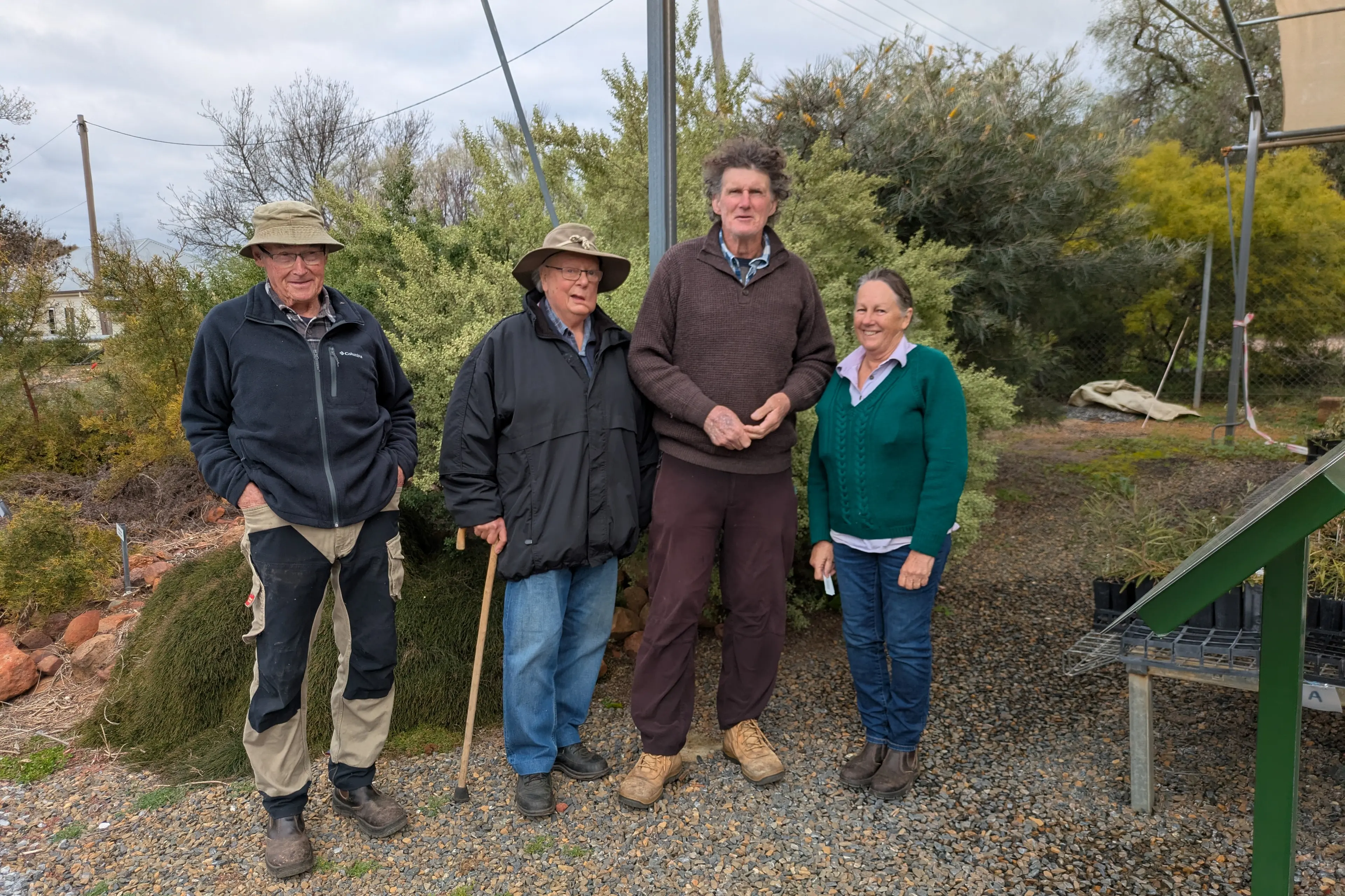 <p>Dennis Simpson, Noel Cartwright, Phil Vaughn and Jan Diprose. </p>\\n