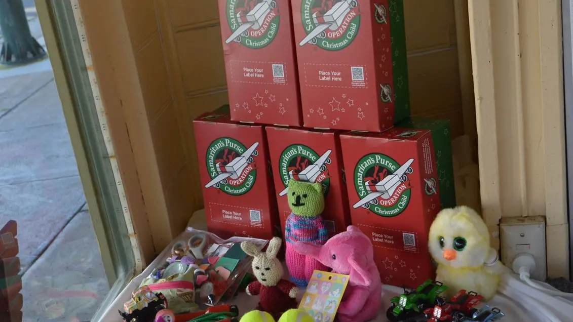 Give joy in a shoebox: Gifts sent around the world