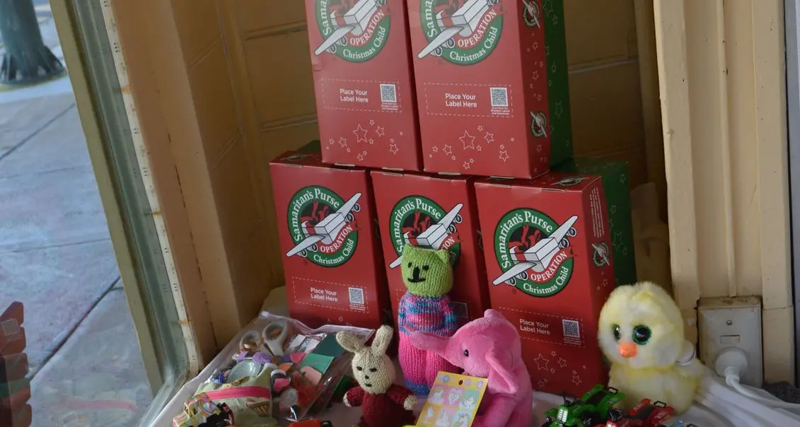 Give joy in a shoebox: Gifts sent around the world