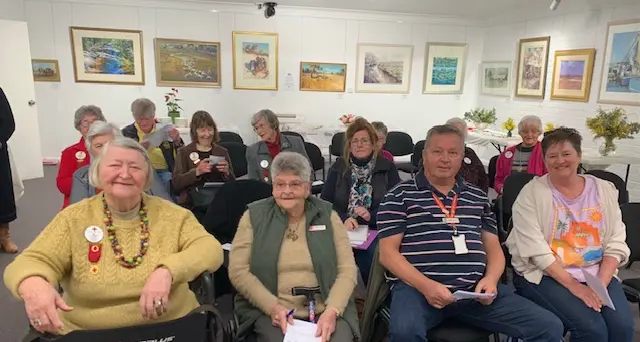 Jill, Pip mark 60 years with Red Cross