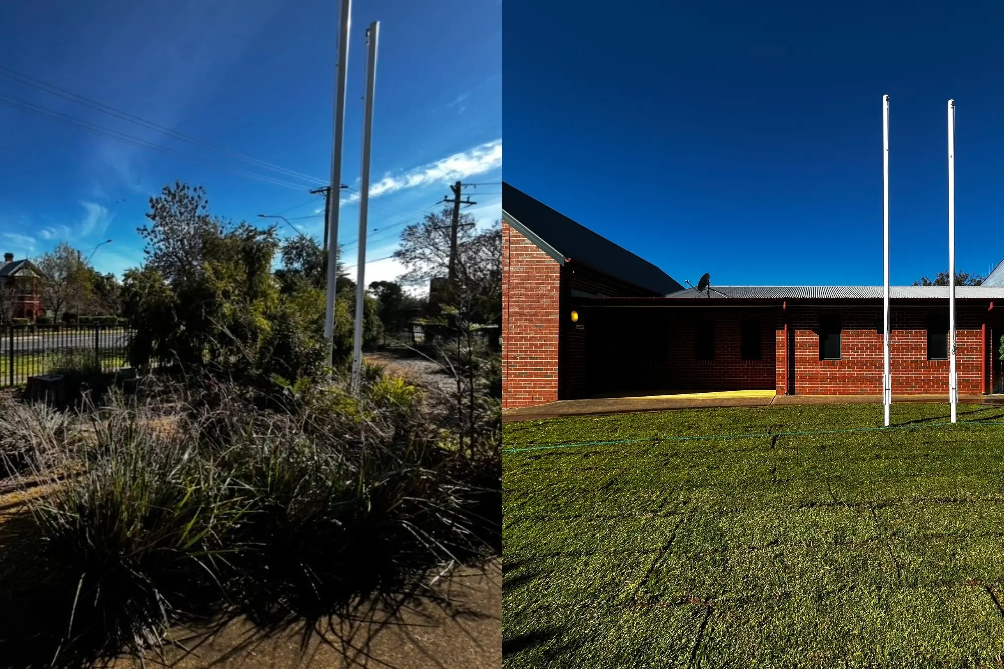 <p>Before and after images show the impressive transformation already underway at the front entrance of St Joseph\\'s School.</p>\\n