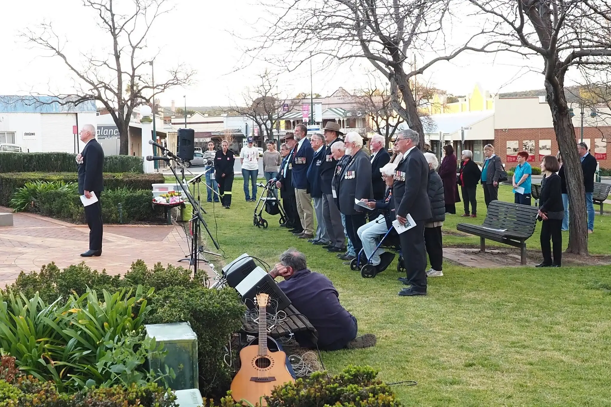 <p>Over 70 people gathered at Memoria Park for this year\\'s Vietnam Veterans Day commemorative service. PHOTOS: Phillip Mccallum </p>\\n