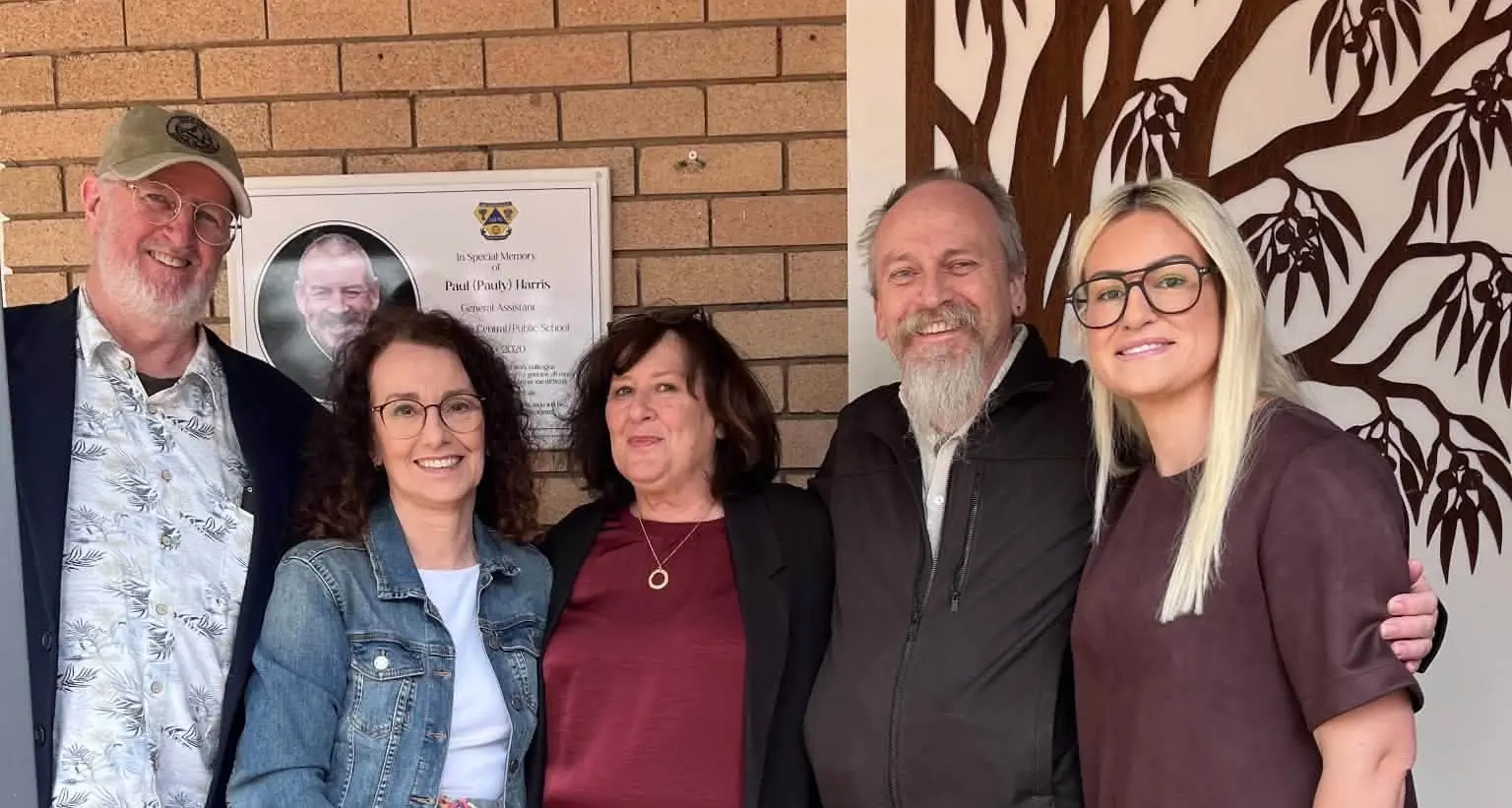 Honouring the life of Pauly at Quandialla Public School