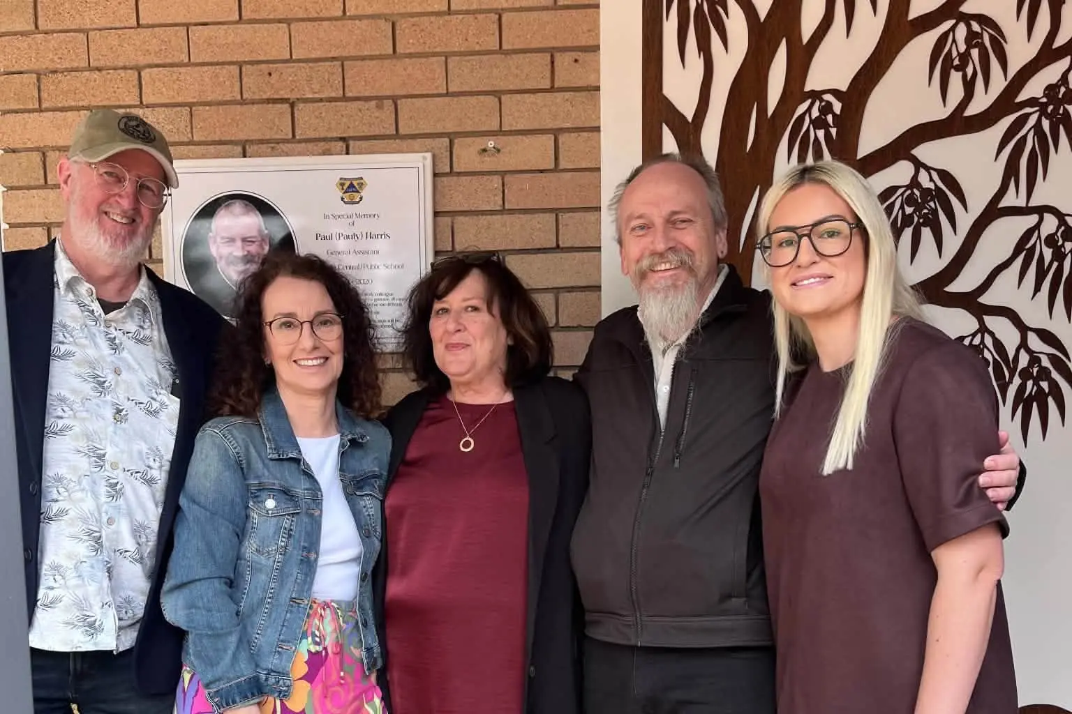 Honouring the life of Pauly at Quandialla Public School