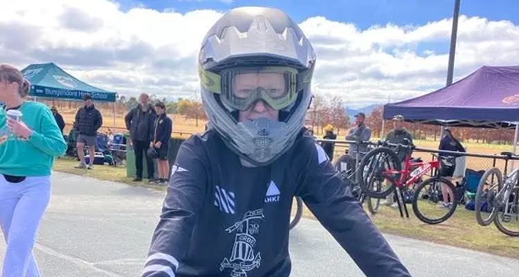 Hardy finds passion in mountain bike riding