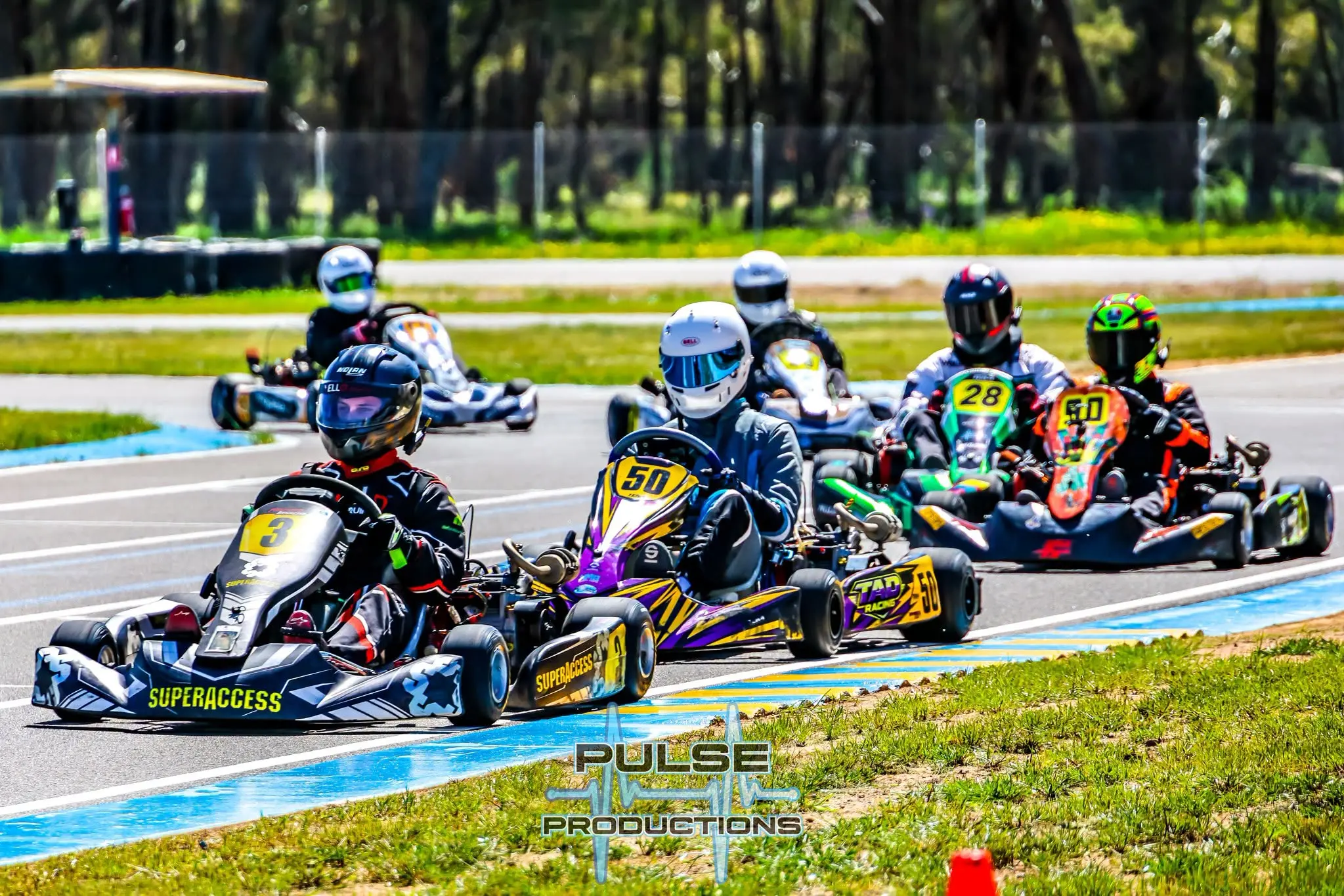 <p>There was plenty of action on track at the Grenfell Kart Club last weekend. PHOTOS: Pulse Productions </p>\\n