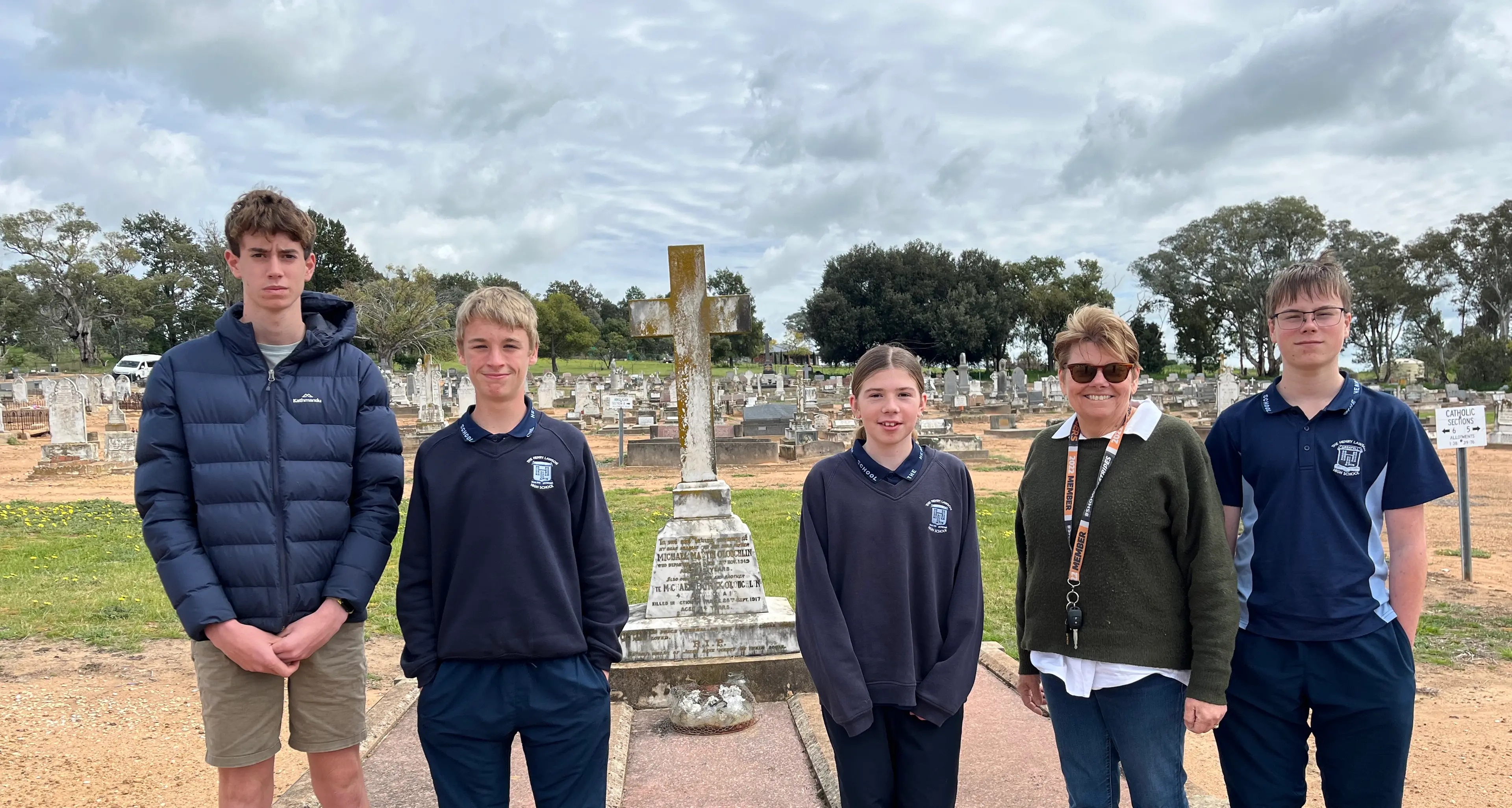 Students uncover soldiers' stories