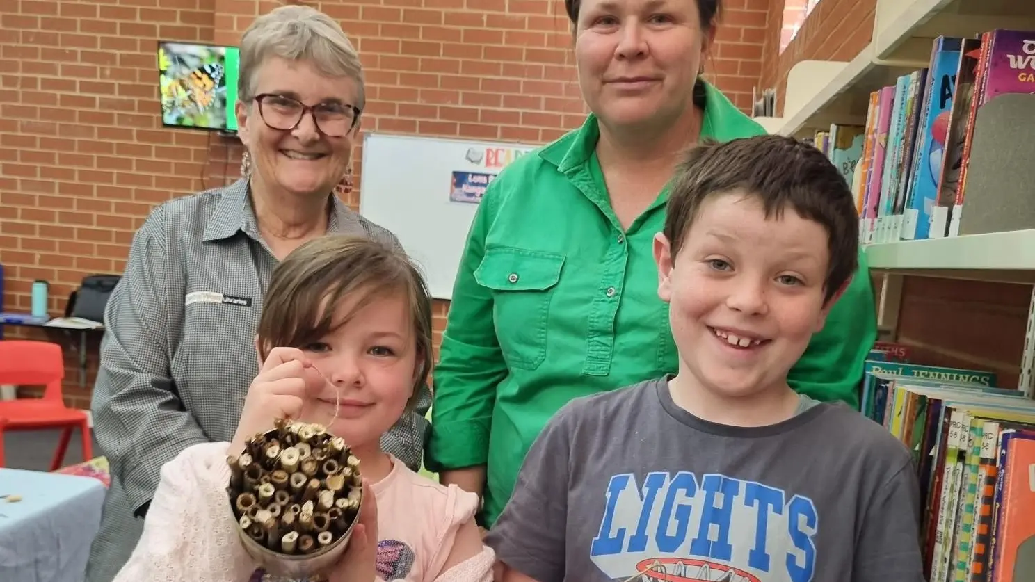 Young minds buzzing with ideas for native bees