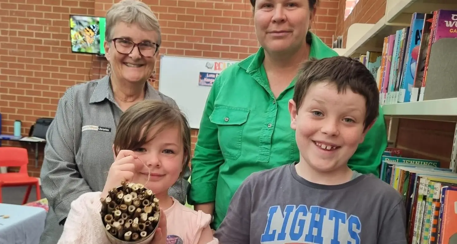 Young minds buzzing with ideas for native bees