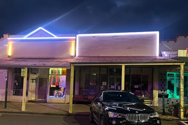 <p>Exhibition-style lighting has been switched-on at the Grenfell Gunyah Craft Shop and Grenfell Christian Bookshop. </p>\\n