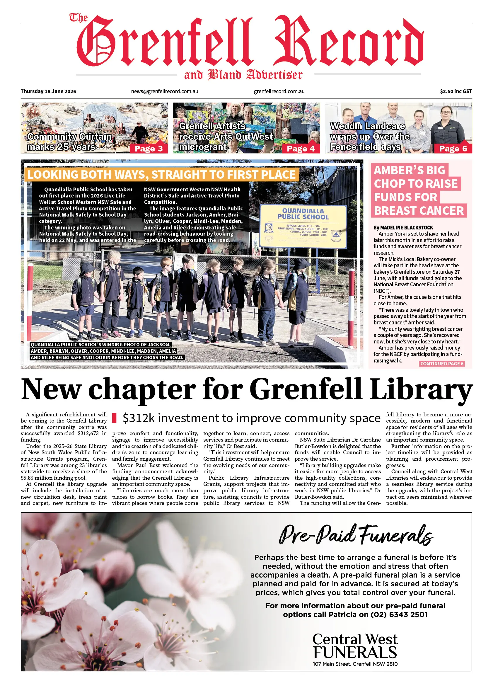 Grenfell Record, Thursday 18 June 2026
