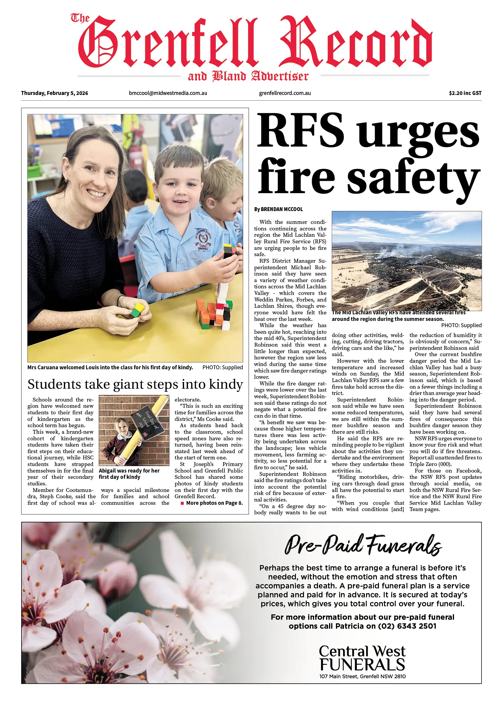 Grenfell Record, Thursday, February 5, 2026