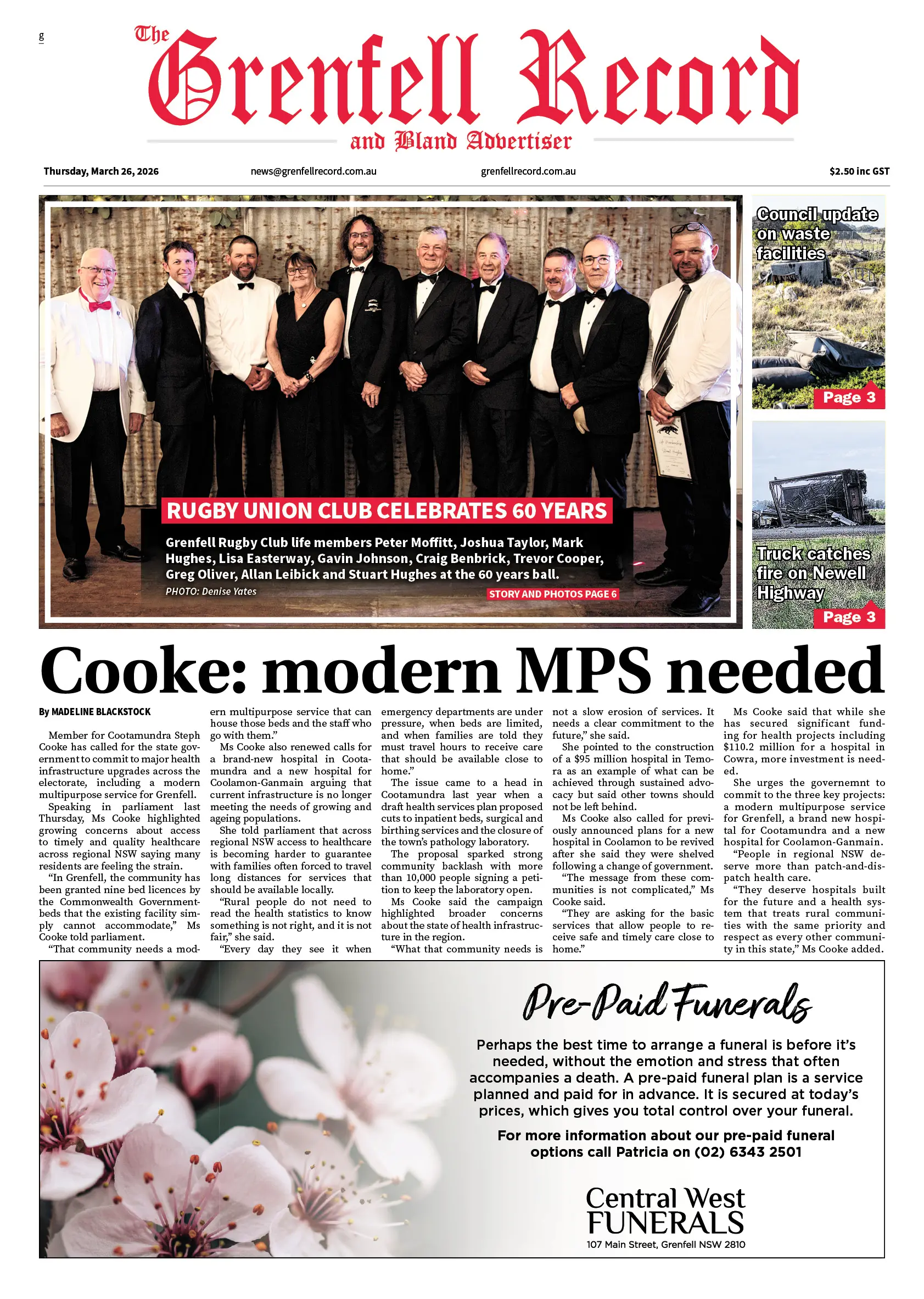 Grenfell Record, Thursday, March 26, 2026